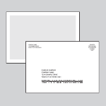 Postcard Frame for Three (3) 3.5 x 5.5 Postcards White (White Trim) Matting